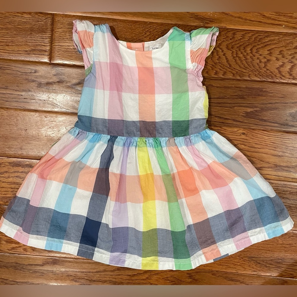 Gap Plaid Dress 18-25 Months Toddler Girls- Excellent Condition